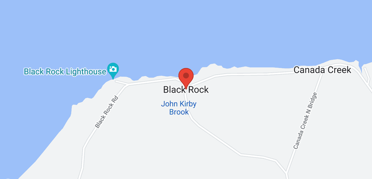 map of Black Rock Road